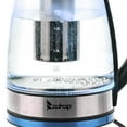 Ktaxon Electric Kettle Water Heater , Glass Tea, Coffee Pot with 7 LED