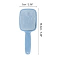 thumbnail image 5 of Unique Bargains 1 Pc Hair Brush Double-sided Handle Scalp Scrubber Blue, 5 of 6