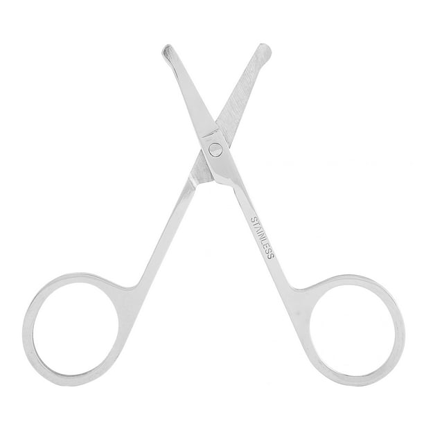 Tijeras de Belleza, Linda novela de acero inoxidable de Punta de Punta Redondoada de la Nariz para Recordar El Cabello