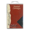 Manuscript Calligraphy Ink Cartridges, Assorted Colors, 30/Pkg