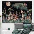 thumbnail image 3 of Tapiz Trippy de hongos JanHm 39 x 59 pulgadas, 3 of 5