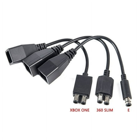 For Microsoft Xbox 360 To Xbox Slim/One/E AC Power Adapter Cable Converter