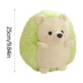 thumbnail image 4 of Viflosae Kids Girl Gifts 9.8 Inches 25CM Cute Hedgehog Doll Children's Soothing Sleep Pillow Plush Toy Boys And Girls Holiday Birthday Gifts P-ink And Green Plushs Doll, 4 of 9