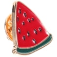 thumbnail image 3 of Broche de sandía adorable, broche divertido con etiqueta de fruta de simulación, broche con elegante patrón de sandía, 3 of 7