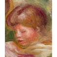 thumbnail image 2 of Pierre-Auguste Renoir 15x17 Gold Ornate Wood Frame and Double Matted Museum Art Print Titled - Woman's Head, 2 of 4