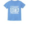 thumbnail image 1 of Tstars Boys Unisex Straight Outta Preschool Graduation Gift T Shirt, 1 of 7