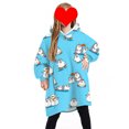 thumbnail image 1 of goowrom Pyjama pour Enfants Couverture Réversible avec Animaux et Capuche, 1 of 9
