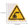 thumbnail image 3 of Watch Your Head Sign Low Clearance Warn Sign Caution Sticker Watch Your Head Sticker, 3 of 8