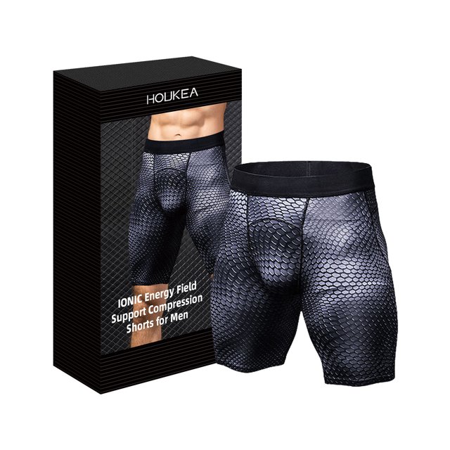 Pantalones cortos de compresión Energy Field Treat para hombre, pantalones cortos de compresión Energy Field Treat para hombre, pantalones deportivos ajustados de fitness.