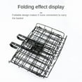 thumbnail image 6 of Mountain Bike Folding Hanging Basket Bicycle Basket Basket Front And Rear Hanging Bold Side Trailer Basket, 6 of 7