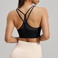 thumbnail image 5 of Women's Built-In Bra Yoga Crop Top - Comfortable Stretchy Active & Casual Wear, 5 of 6