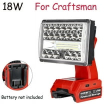 LED Flashlight Outdoors Flood Lamps For Makita/Dewalt/Milwaukee/Bosch/Black&Decker/Ryobi 18V Li-ion Battery Work Light Torch