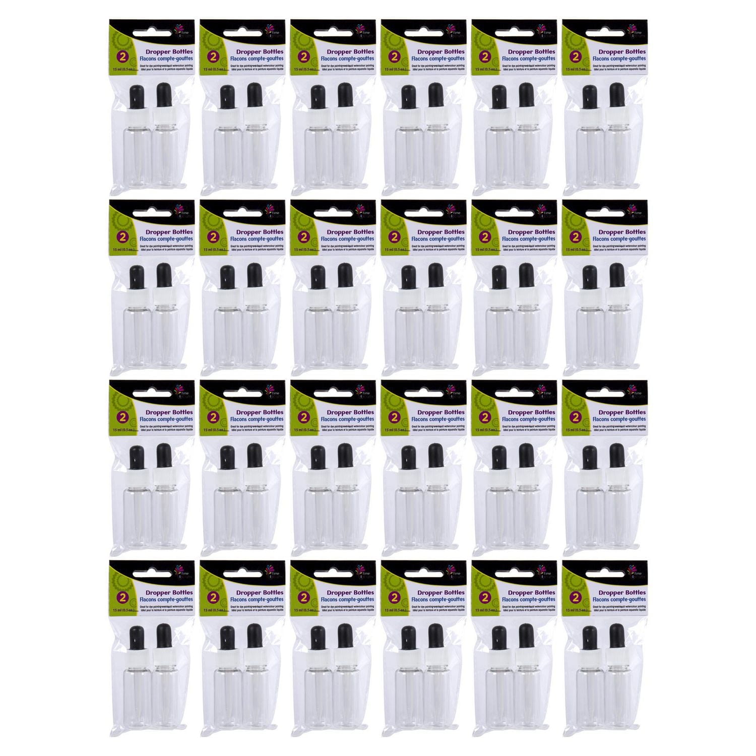 Time 4 Crafts Glass Dropper Bottle Set