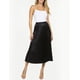 thumbnail image 5 of Falda plisada brillosa AMAD para mujer negro S AMAD FW22-F08, 5 of 5