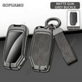 thumbnail image 4 of For Kia B key case Sportage 2023 Ray Sorento Soul Telluride Cerato 2020 K5 K8 Key Shell Zinc alloy+leather Car Key Case Cover, 4 of 12