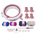 thumbnail image 2 of Mini juguete para hacer punto Smart Weaver Knitte Kit Machine Juguetes educativos para niños ANGGREK Otros, 2 of 8