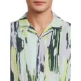 thumbnail image 4 of No Boundaries Men's and Big Men's Printed Shirt with Short Sleeves, 4 of 5