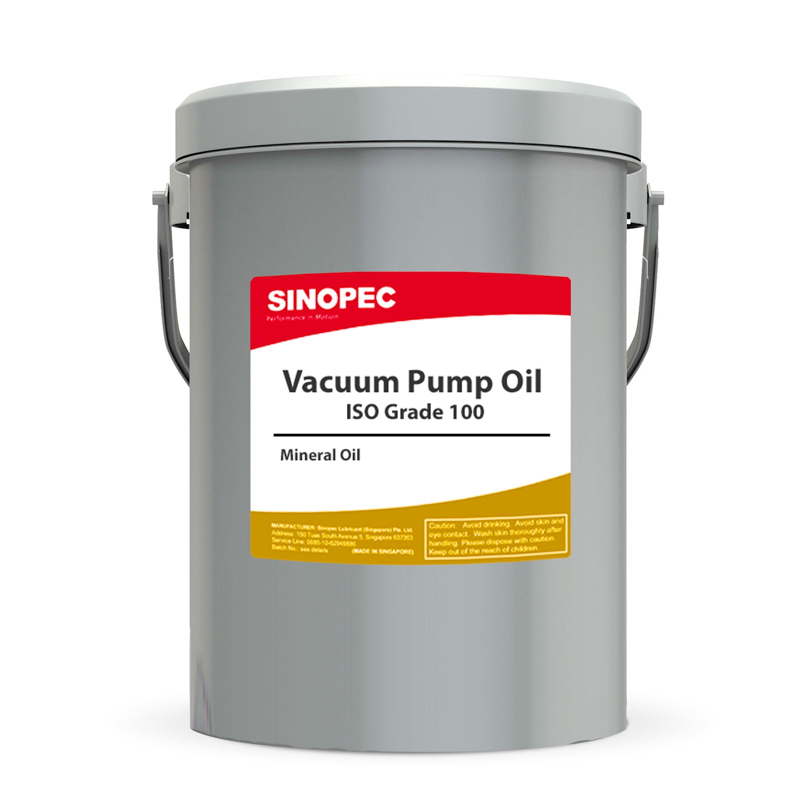 Vacuum Pump Oil 5 Gallon Pail (18L 4.75 GAL)