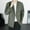 A_ Army Green, variant on Men Plus Size Wrinkle Free Blazer Tops, Long Sleeve One Button Loose Suit Jackets Back Split Lapel Blazers with Pockets Black XXXXL