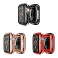 thumbnail image 1 of BRADCET 1/3Pack Soft Cover anc Case for Apple Watch Ultra 49mm 45mm 41mm 38mm 44mm 40mm 42mm TPU Screen Protector Shell Protective Bumper Accessories for iWatch Series Ultra 8 7 SE 6 5 4 3 2 1, 1 of 10