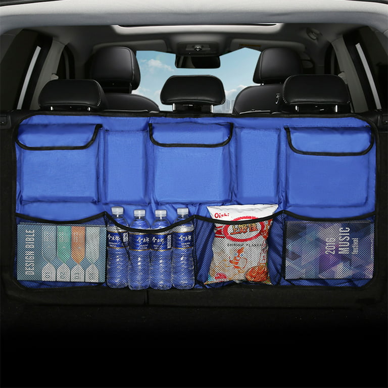 Car Trunk Storage Bag, Car Seat Rear Storage Bag, Large Capacity