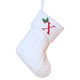 thumbnail image 1 of Calcetines Navideños con Letras Bordadas y Colgante de Árbol de Navidad de Punto En Rojo, Verde y Blanco., 1 of 1