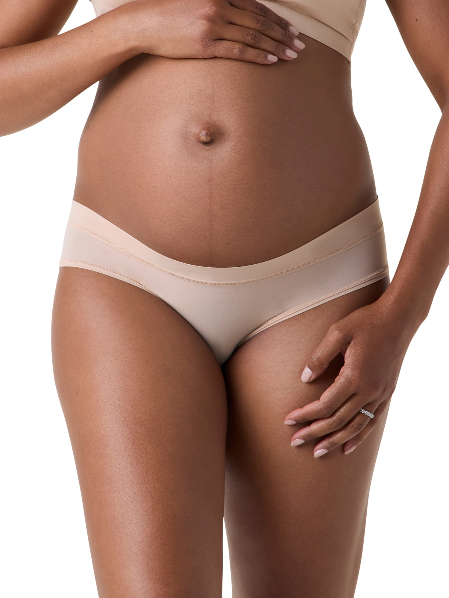 Ingrid & Isabel For Every Belly Women's Maternity Underbelly Hipster Panties, 3-Pack, Sizes S-4XL