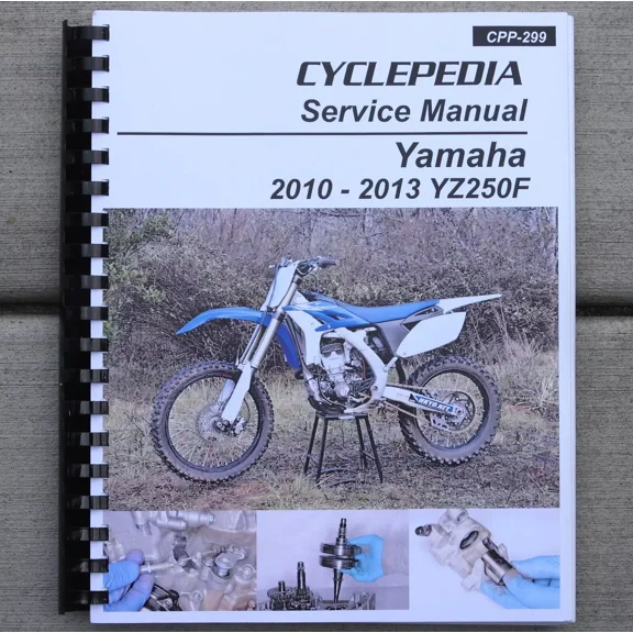 2010-2013 Yamaha YZ250F YZ250 F YZ 250 250F Four Stroke SERVICE & REPAIR MANUAL