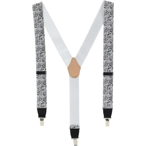 CrookhornDavis The City Scape 35mm Clip End Elastic Braces (Men)