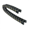 thumbnail image 5 of R55 25mm x 50mm Black Plastic Open Type Cable Drag Chain Wire Carrier 1M Length, 5 of 5