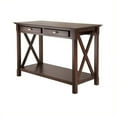thumbnail image 1 of Pemberly Row Console Table with 2 Drawers in Cappuccino Finish, 1 of 2