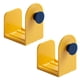thumbnail image 2 of Injueey 1 par de soportes para tapas de ollas, estantes para tapas de sartenes montados en la pared, organizadores de cucharas de cocina de plástico, Almacenamiento y organización del hogar Amarillo Injueey HA005048-03, 2 of 6