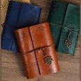 thumbnail image 6 of A 6 Maple Leaf Notebook Retro Leather Notebook Travel Notebook for School, 6 of 12