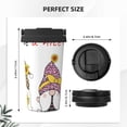 thumbnail image 3 of Fotbe Have a Nice Day Printed Insulated Travel Coffee Mug Spill Proof Leak Proof Stainless Steel Coffee Tumbler Reusable Coffee Cups with Lids Thermos, 3 of 8