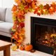 thumbnail image 5 of 68.9 Inch Artificial Hanging Leaves, Halloween Garland Fall Leaf Garland, Maple Leaf Autumn Garland For Mantle Table Decorations For Home Front Door Outdoor Indoor Thanksgiving Fall Autumn Decor, 5 of 6