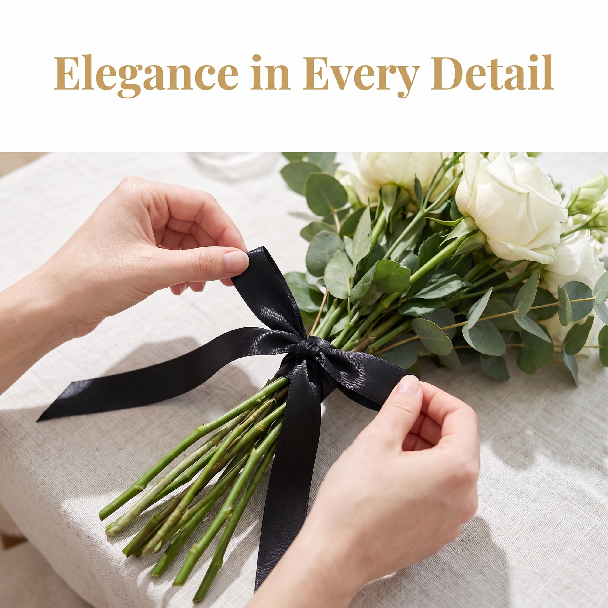 Unique Bargains Elegant Satin Ribbon for Gift Wrapping and Decoration Purposes Black
