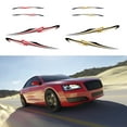 thumbnail image 4 of Becaristey Sports Motorhome Stripes Turn Heads Stylish Look Unique Decoration Personalized black red 1Set, 4 of 6