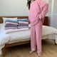 Volkmi Flanelle Pyjamas Costume Femmes Épaississement Fée Chaude Grande Taille Chaud Costume Pantalons Vêtements de Maison Blanc une Taille (80-145 Chattes) – image 4 sur 10