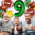 thumbnail image 5 of Football Balloons Set Football Birthday Party Decorations Football Touchdown Sports Theme Birthday Party Decoration, Football Theme Supplies Birthday Party Decorations - Style 3, 5 of 5