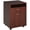 Brown, variant on Metal File Cabinets, HOMCOM 3 Drawer Office Storage Cabinet, Under Desk Cabinet with Wheels, Brown Wood Grain, Black Office File Cabinets,Particle Board Steel File Cabinets