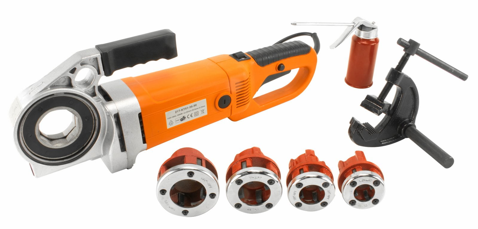 Steel Dragon Tools® 550 1/2" 1 1/4" Portable Handheld Pipe Threader