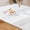 Frosted 1.5mm, variant on Clear Table Cover Protector 60 x 72 Inch, 1.5mm Thick Plastic Desk Protector Mat, Rectangular Waterproof PVC Placemats, Transparent Mat for Kitchen, Dresser, Writing Desk, Dining Room Table