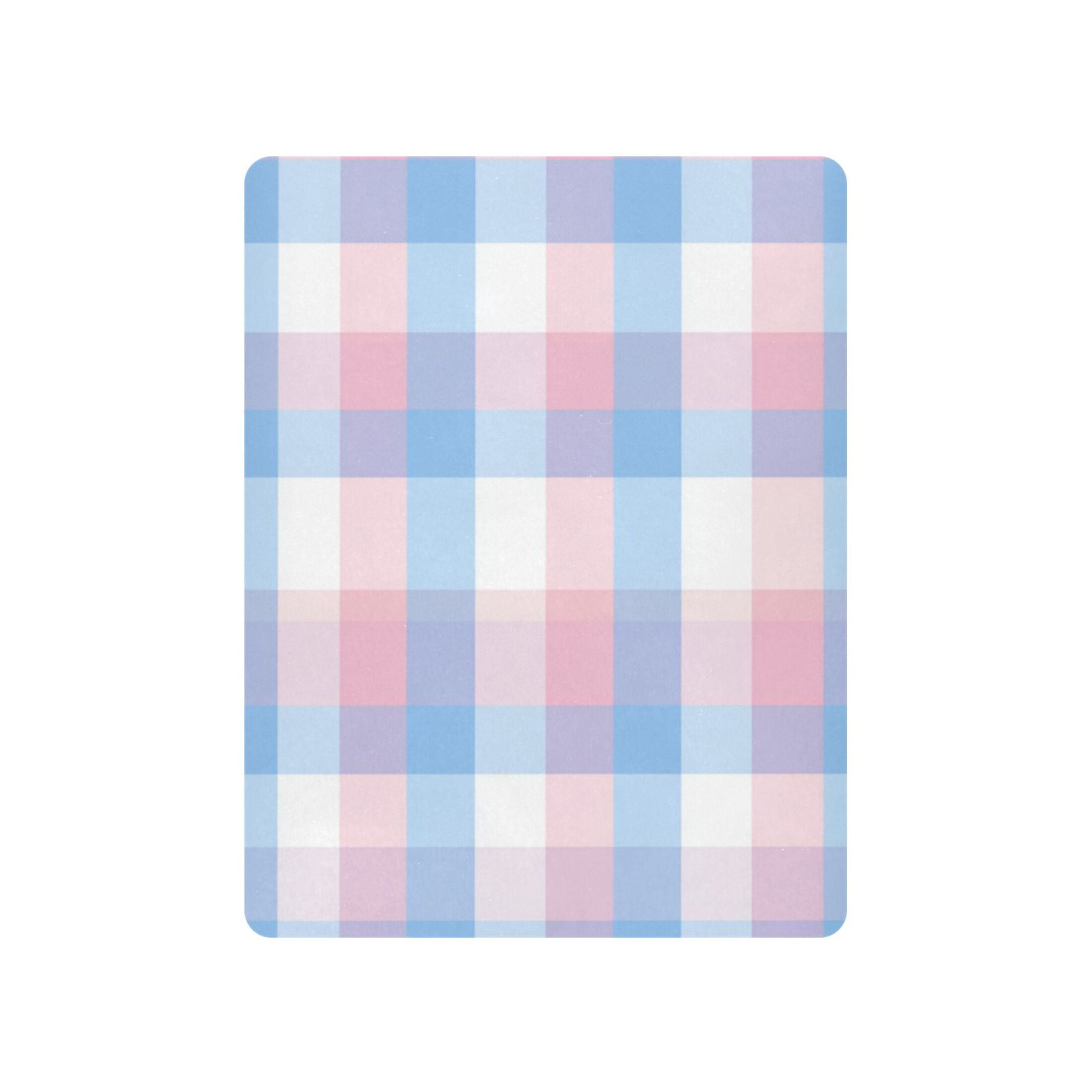 Breathable Fitted Crib Sheets Playard Sheet for Baby Soft Skin-Friendly Mattress Cover with Elastic Band All Seasons Blue and Pink Phone Wallpaper