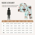 thumbnail image 6 of Bingfone Womens Pajama Sets Cute Pug Dogs Print,Long Sleeve Loungewear Pajamas Set-Large, 6 of 9