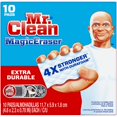 thumbnail image 2 of Mr. Clean Magic Eraser Extra Durable, Cleaning Pads with Durafoam, 10 Count, 2 of 9
