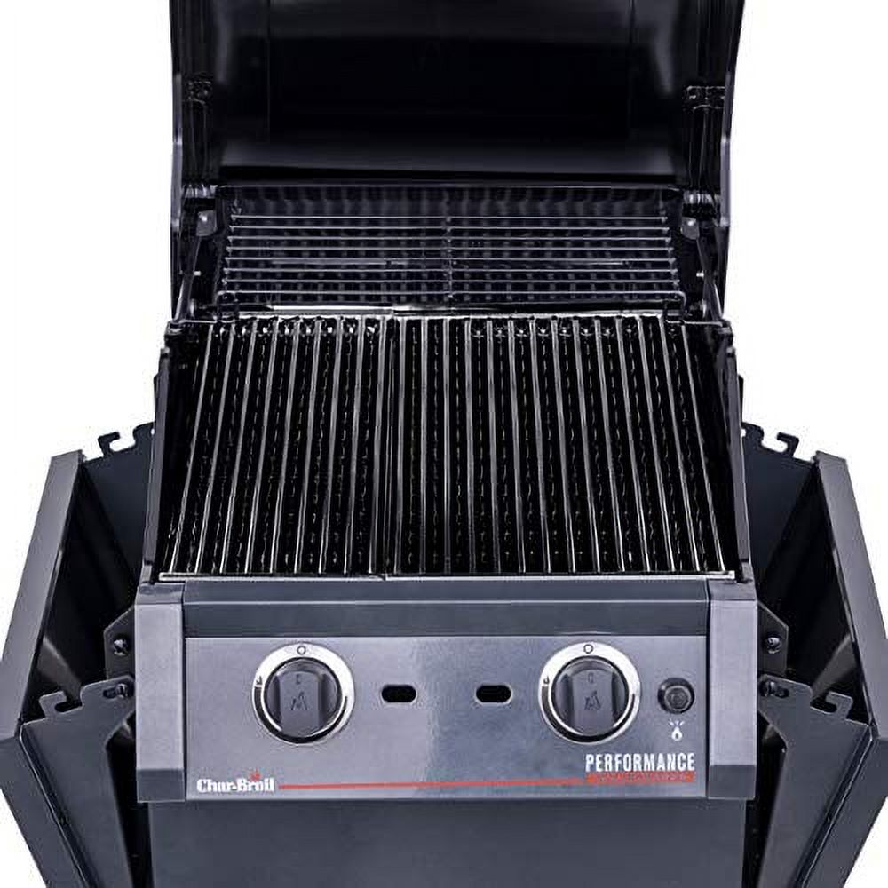 Char-Broil 463655621 Performance TRU-Infrared 2-Burner Cabinet Style Liquid Propane Gas Grill, Metallic Gray - image 2 of 4