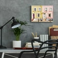 thumbnail image 6 of Epic Art 'London Houses Spring' by Keri Bevan, Acrylic Glass Wall Art, 16"x12", 6 of 8