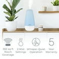 thumbnail image 3 of Pure Enrichment PureSpa XL 3-in-1 Cool Mist Humidifier, Essential Oil Diffuser & Mood Light - 2L Tank Provides Powerful Mist Coverage up to 350 sq ft in Bedroom, Office & Large Rooms, 3 of 8