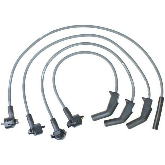 Spark Plug Wire Set - Compatible with 1997 - 1999 Mercury Tracer 2.0L 4-Cylinder VIN P FI Naturally Aspirated GAS 1998