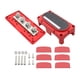 thumbnail image 5 of Bloque de distribución de energía de 4 pernos Barra colectora de servicio pesado Conveniente M8 M10 A prueba de polvo M8 rojo, 5 of 9